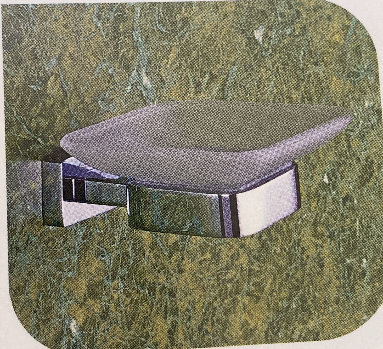 DECOR ALESSI GLASS SOAP DISH AL0002